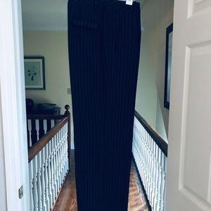 Body by Victoria Navy Pinestripe Pants